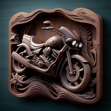 3D модель Suzuki Intruder C1800 (STL)